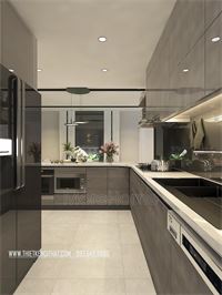 Tủ bếp hiện đại TBHD-01
